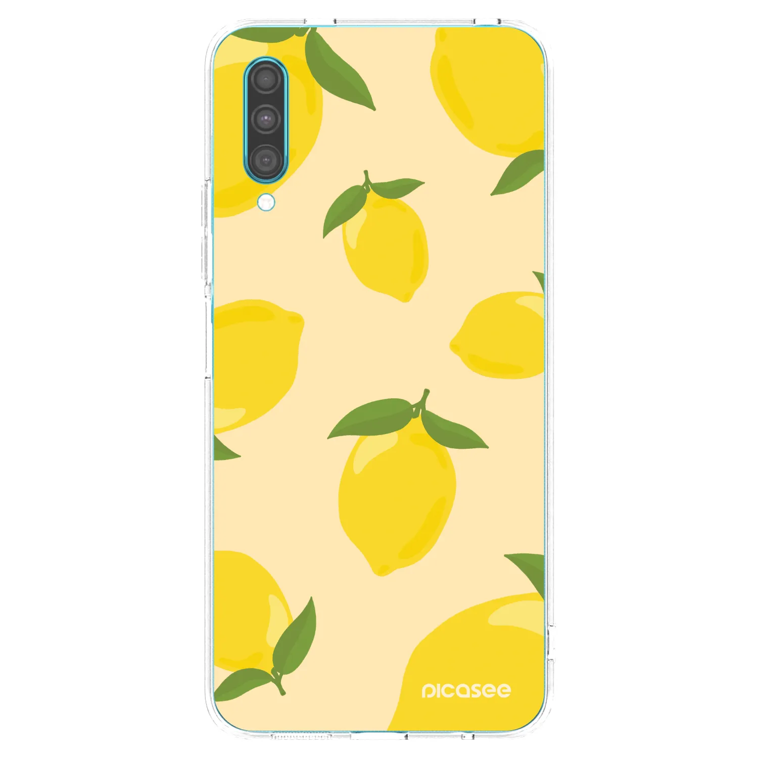 Picasee silikonový průhledný obal pro Samsung Galaxy A30s A307F - Limoncella