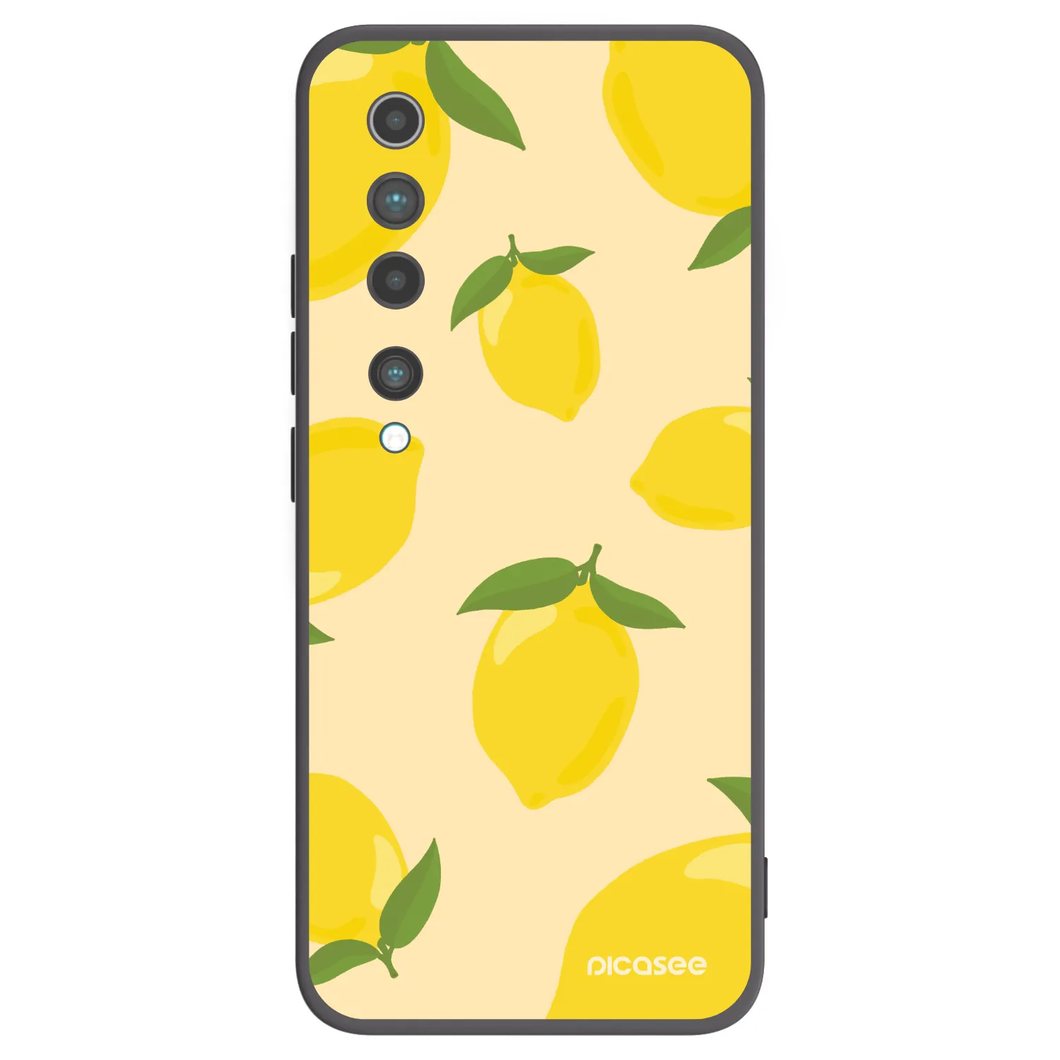 Picasee silikonový černý obal pro Xiaomi Mi 10 - Limoncella