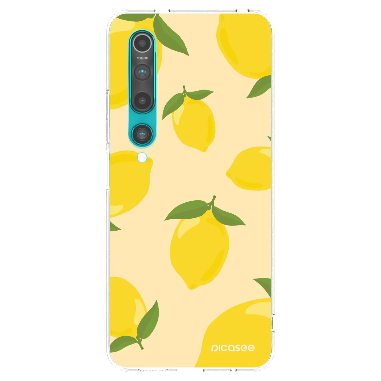Picasee silikonový průhledný obal pro Xiaomi Mi 10 - Limoncella