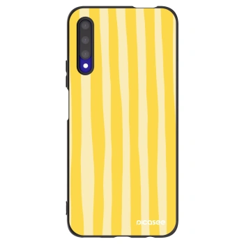 Obal pro Honor 9X Pro - Lines lemon