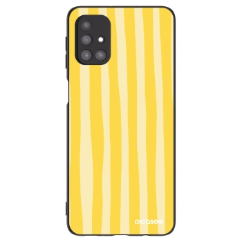 Obal pro Samsung Galaxy M31s - Lines lemon