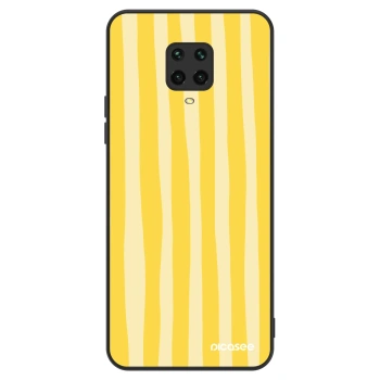 Obal pro Xiaomi Redmi Note 9 Pro - Lines lemon