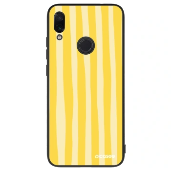Obal pro Xiaomi Redmi Note 7 - Lines lemon