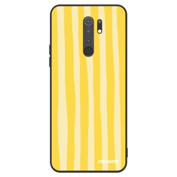 Obal pro Xiaomi Redmi 9 - Lines lemon