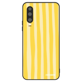 Obal pro Huawei P30 - Lines lemon