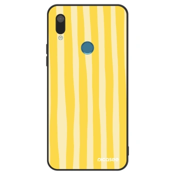 Obal pro Huawei Y7 2019 - Lines lemon