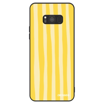 Obal pro Samsung Galaxy S8 G950F - Lines lemon