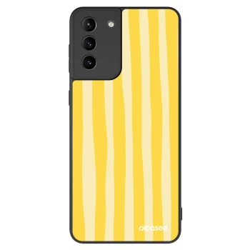 Obal pro Samsung Galaxy S21+ 5G G996F - Lines lemon