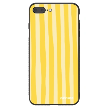 Obal pro Apple iPhone 8 Plus - Lines lemon