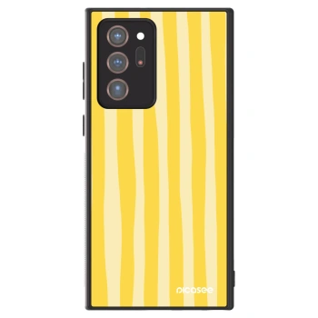 Obal pro Samsung Galaxy Note 20 Ultra - Lines lemon