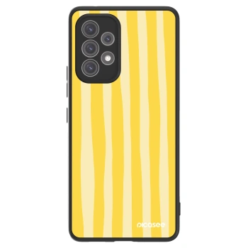 Obal pro Samsung Galaxy A52s 5G A528B - Lines lemon