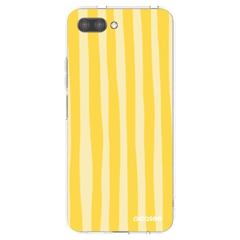 Obal pro Honor 10 - Lines lemon