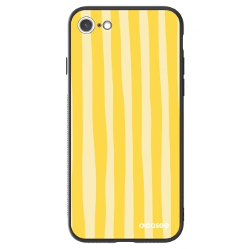 Picasee ULTIMATE CASE pro Apple iPhone SE 2022 - Lines lemon