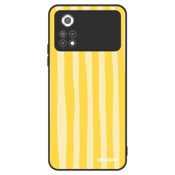 Obal pro Xiaomi Poco X4 Pro 5G - Lines lemon