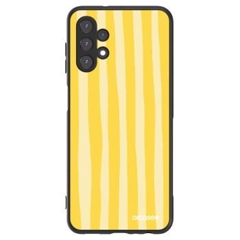 Picasee ULTIMATE CASE pro Samsung Galaxy A13 4G A135 - Lines lemon