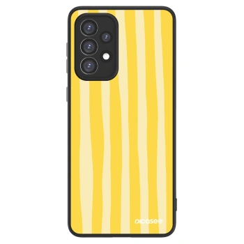 Picasee ULTIMATE CASE pro Samsung Galaxy A33 5G A336 - Lines lemon