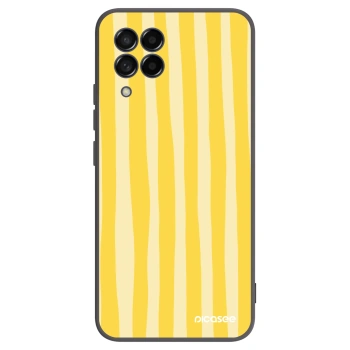 Obal pro Samsung Galaxy M53 5G - Lines lemon