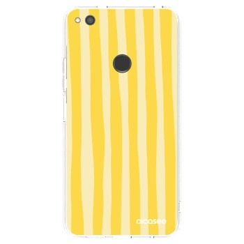 Obal pro Huawei P9 Lite 2017 - Lines lemon