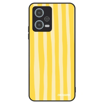 Obal pro Xiaomi Redmi Note 12 5G - Lines lemon