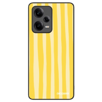 Picasee ULTIMATE CASE pro Xiaomi Redmi Note 12 Pro 5G - Lines lemon