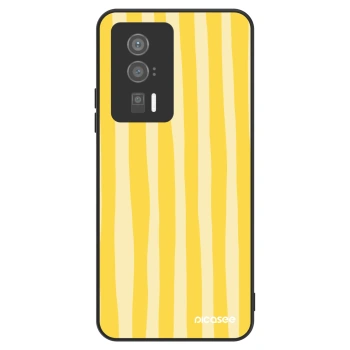 Obal pro Xiaomi Poco F5 Pro 5G - Lines lemon