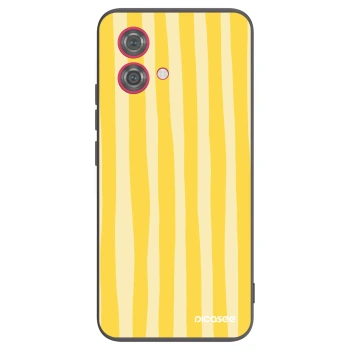 Obal pro Motorola Moto G84 5G - Lines lemon