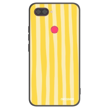 Obal pro Xiaomi Mi 8 Lite - Lines lemon