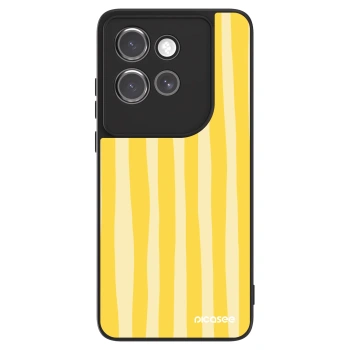 Obal pro Motorola Edge 50 Neo - Lines lemon