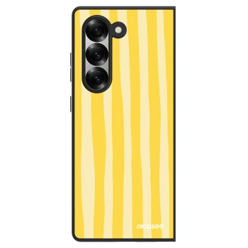 Obal pro Samsung Galaxy Z Fold6 5G - Lines lemon