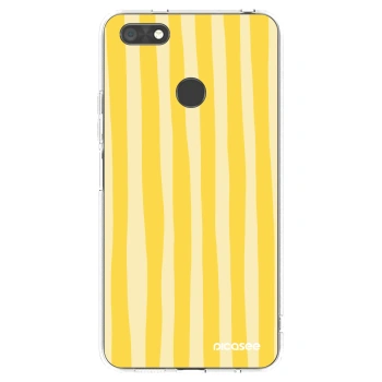 Obal pro Huawei P9 Lite Mini - Lines lemon