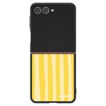 Obal pro Samsung Galaxy Z Flip7 5G - Lines lemon