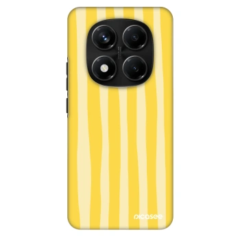 Obal pro Xiaomi Redmi Note 14 Pro+ 5G - Lines lemon