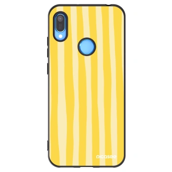 Obal pro Huawei Y6 2019 - Lines lemon