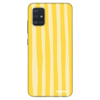 Obal pro Samsung Galaxy A51 A515F - Lines lemon
