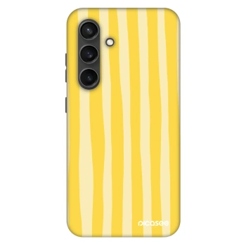 Obal pro Samsung Galaxy S24 S921B 5G - Lines lemon