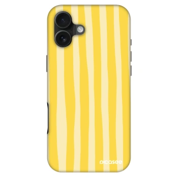 Obal pro Apple iPhone 16 Plus - Lines lemon