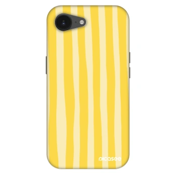 Obal pro Apple iPhone 16e - Lines lemon