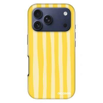 Obal pro Apple iPhone 17 Pro - Lines lemon