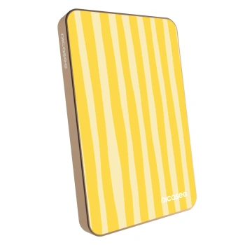 Powerbanka s MagSafe 5 000 mAh Zlatá - Lines lemon