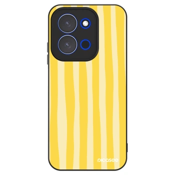 Obal pro Xiaomi Redmi 15C 4G - Lines lemon