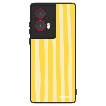 Obal pro Motorola Edge 50 Fusion - Lines lemon