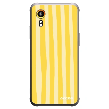 Obal pro Samsung Galaxy Xcover 7 - Lines lemon