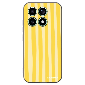 Picasee silikonový černý obal pro Xiaomi 17 - Lines lemon