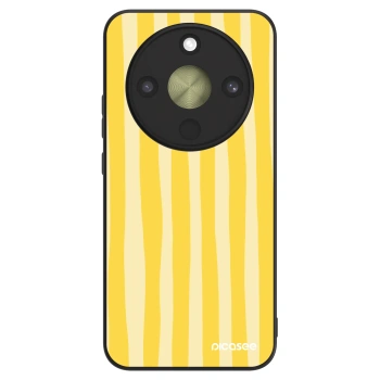 Obal pro Honor Magic8 Lite 5G - Lines lemon