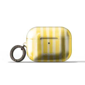 Obal pro Apple AirPods Pro 3 - Lines lemon