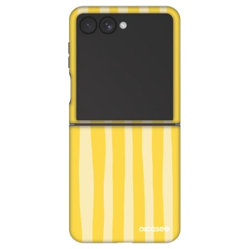 Picasee Fashion Case pro Samsung Galaxy Z Flip7 5G - Lines lemon