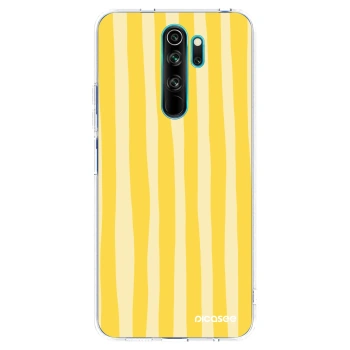 Obal pro Xiaomi Redmi Note 8 Pro - Lines lemon