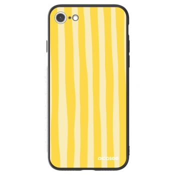 Picasee ULTIMATE CASE pro Apple iPhone 7 - Lines lemon