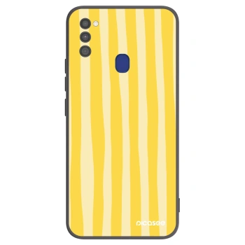 Obal pro Samsung Galaxy M21 M215F - Lines lemon