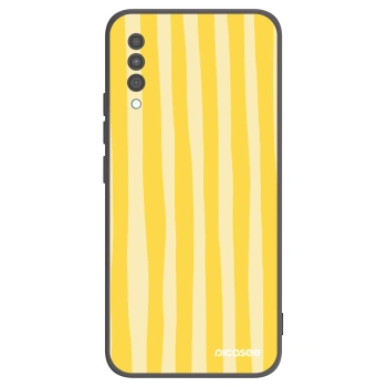 Obal pro Samsung Galaxy A30s A307F - Lines lemon